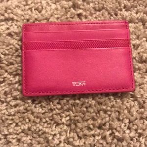 Tumi credit card case